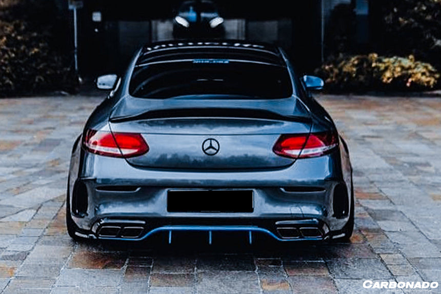 2015-2021 Mercedes Benz C-Class W205 Coupe PS Style Trunk Spoiler