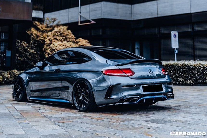 2015-2021 Mercedes Benz C-Class W205 Coupe PS Style Trunk Spoiler