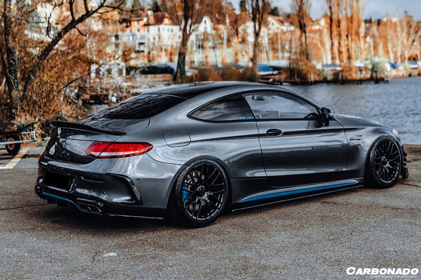 2015-2021 Mercedes Benz C-Class W205 Coupe PS Style Trunk Spoiler