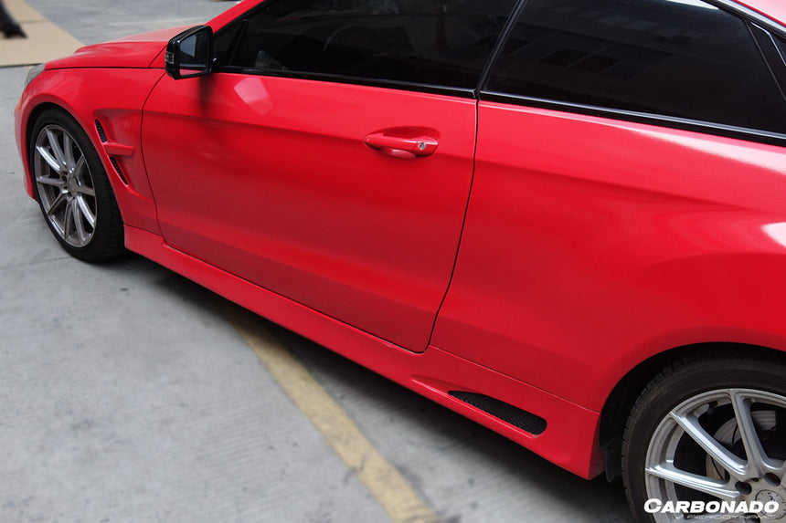 2010-2013 Mercedes Benz E Class W207 Coupe LS Style Side Skirts