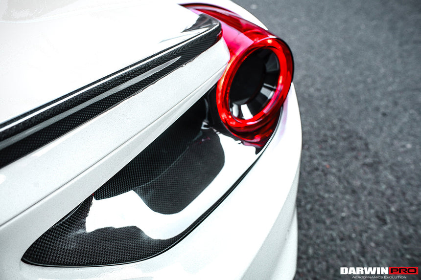 2015-2020 Ferrari 488 GTB BKSS Style Carbon Fiber Trunk Spoiler