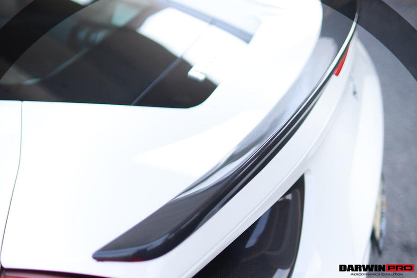 2015-2020 Ferrari 488 GTB BKSS Style Carbon Fiber Trunk Spoiler