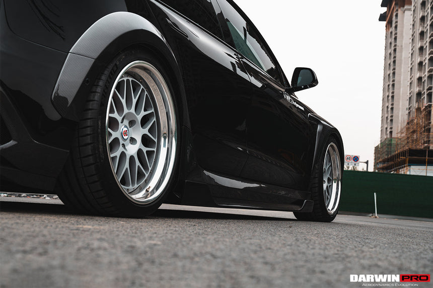 2017-2023 Tesla Model 3 IMP Performance Carbon Fiber Side Skirts
