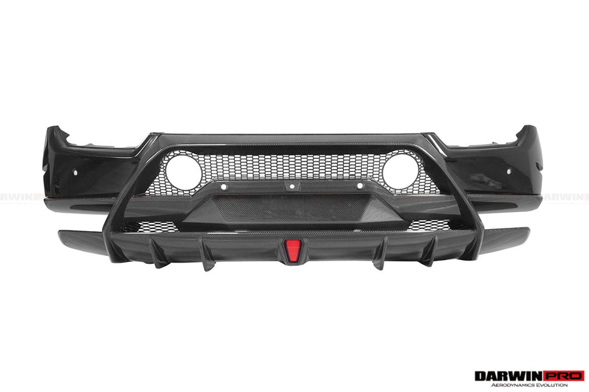 2015-2020 Lamborghini Huracan LP610/LP580 Performante Style Partial Carbon Rear Bumper