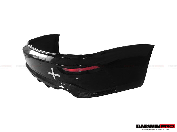 2016-2020 Rolls-Royce Wraith/Dawn BKSS Style Partial Carbon Fiber Rear Bumper