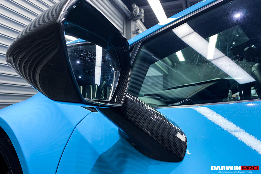 2015-2023 Lamborghini Huracan LP610/LP580/EVO/STO/PERFORMANTE Autoclave Carbon Fiber Mirror Housing Repalcement