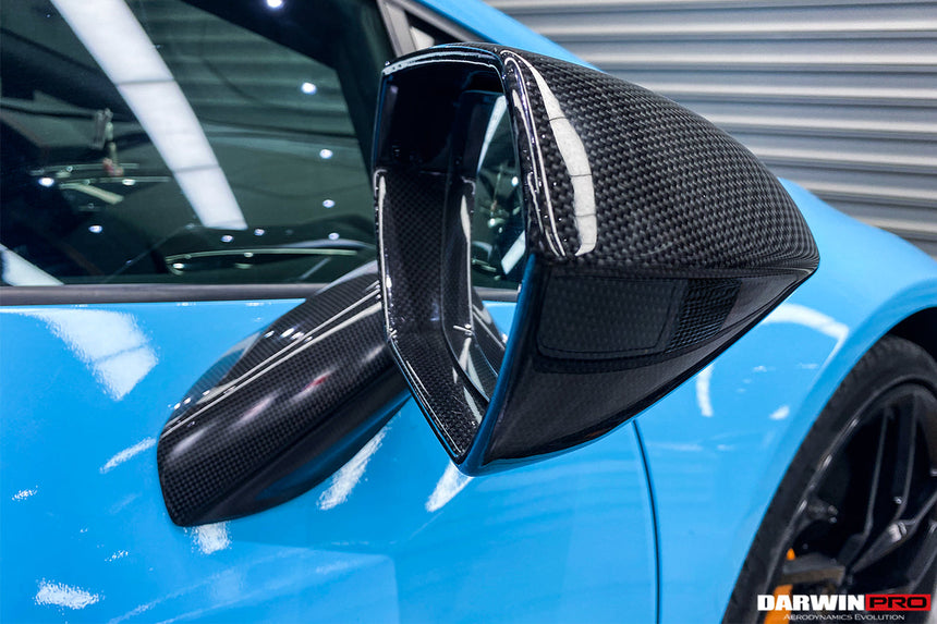 2015-2023 Lamborghini Huracan LP610/LP580/EVO/STO/PERFORMANTE Autoclave Carbon Fiber Mirror Housing Repalcement