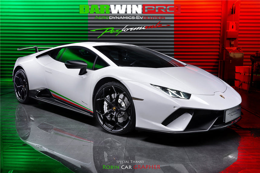 2015-2020 Lamborghini Huracan LP610/LP580 EVO Style Side Skirts