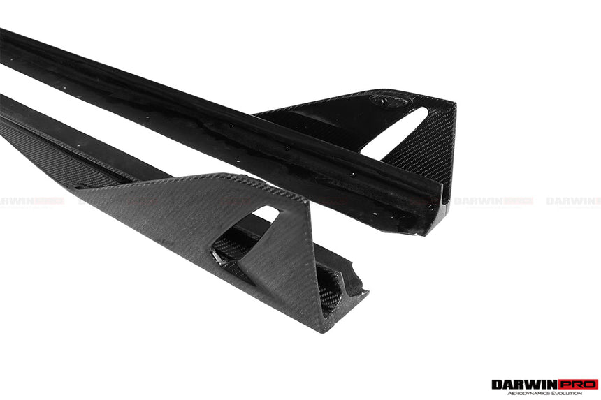 2015-2020 Lamborghini Huracan LP610/LP580 AO Style Carbon Fiber Side Skirts