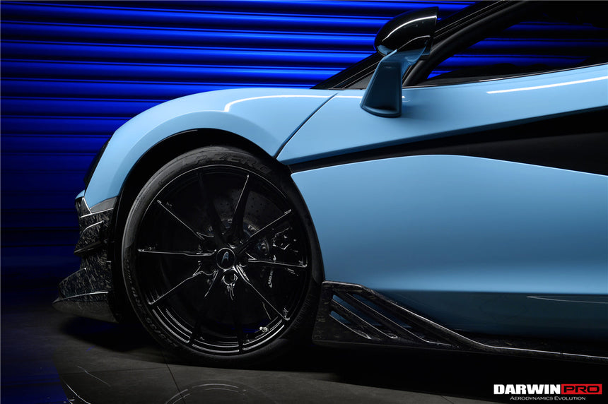 2015-2021 McLaren 600lt 540C 570S BKSS Style Cabon Fiber Side Skirts Under Board