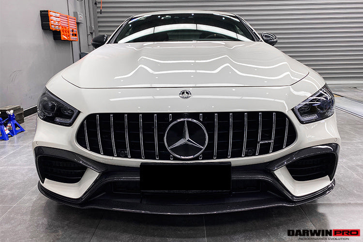 2019+ Mercedes Benz AMG GT63/S 4Door Coupe X290 Carbon Fiber Middle Front Lip