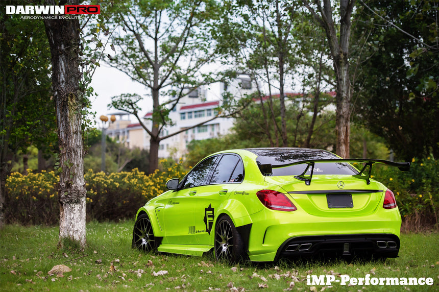 2015-2021 Mercedes Benz C-Class W205 Sedan IMP Performance Carbon Fiber Trunk Spoiler