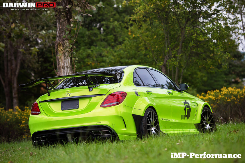 2015-2021 Mercedes Benz C-Class W205 Sedan IMP Performance Carbon Fiber Trunk Spoiler