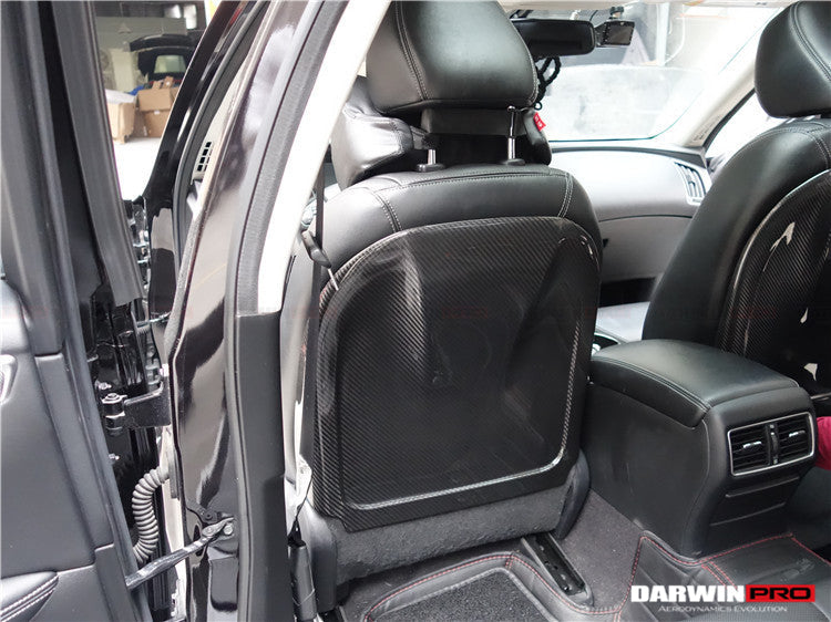 2014-2022 Infiniti Q50 Sedan Dry Carbon Fiber Seatback Replacement
