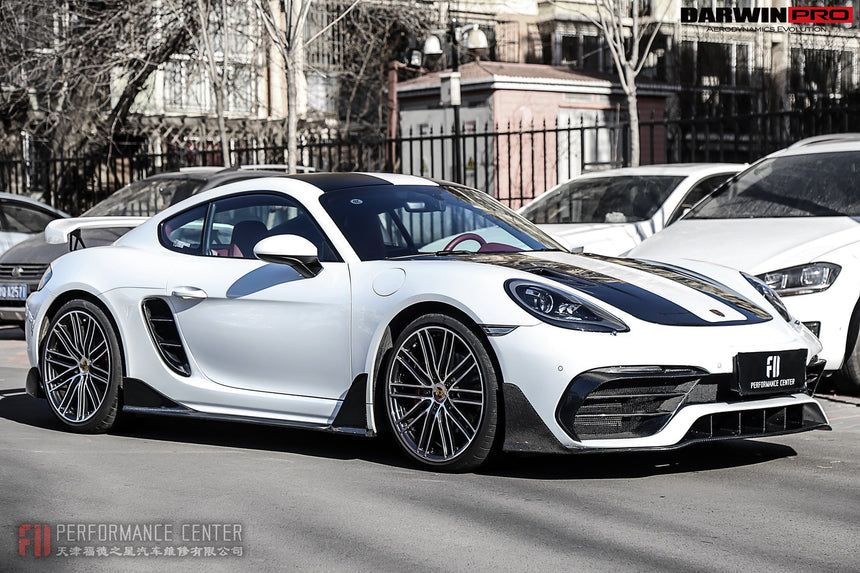 2016-2023 Porsche 718 Cayman/Boxster Carbon Fiber Side Air Vents