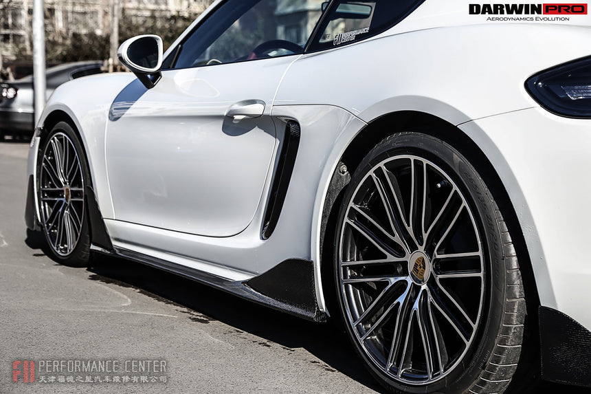 2016-2023 Porsche 718 Cayman/Boxster Carbon Fiber Side Air Vents