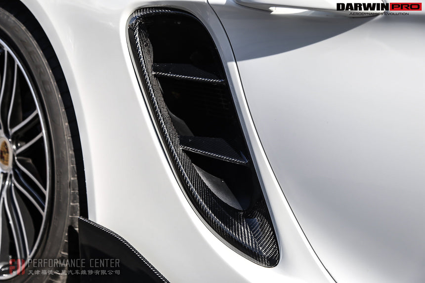 2016-2023 Porsche 718 Cayman/Boxster Carbon Fiber Side Air Vents