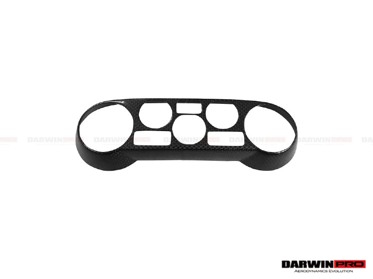 2015-2020 Ferrari 488 GTB/Spyder Dry Carbon Fiber AC Control Panel Cover