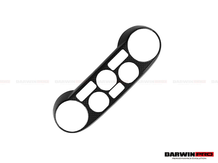 2015-2020 Ferrari 488 GTB/Spyder Dry Carbon Fiber AC Control Panel Cover