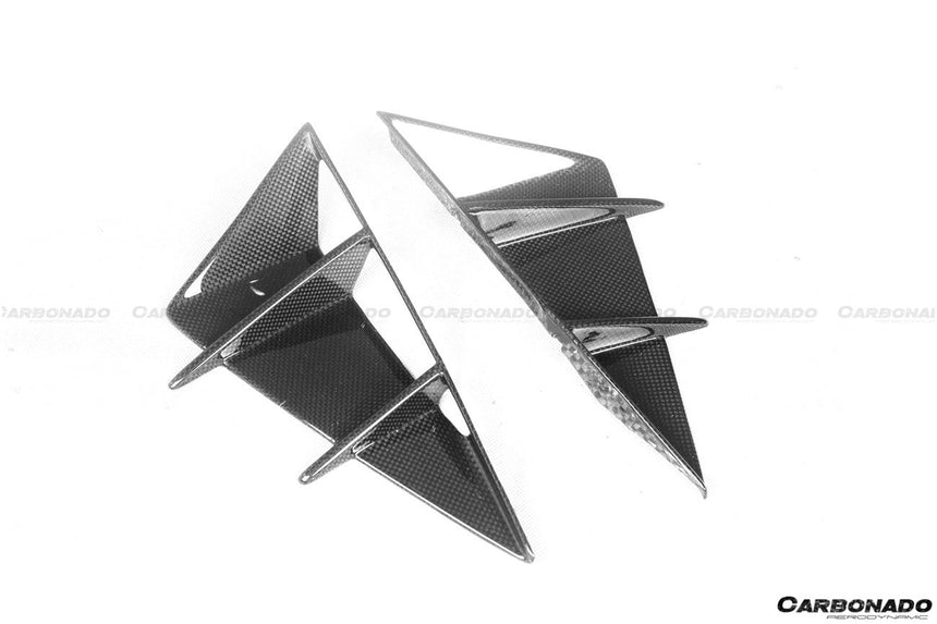 2018-UP Ferrari 812 Superfast /GTS MSY Style Rear Bumper Vents