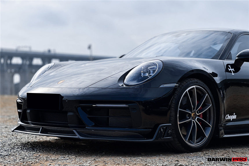 2019-2023 Porsche 911 992 Carrera/Targa S/4/4S SD-Sport Design Modl BKSS Style Front Lip