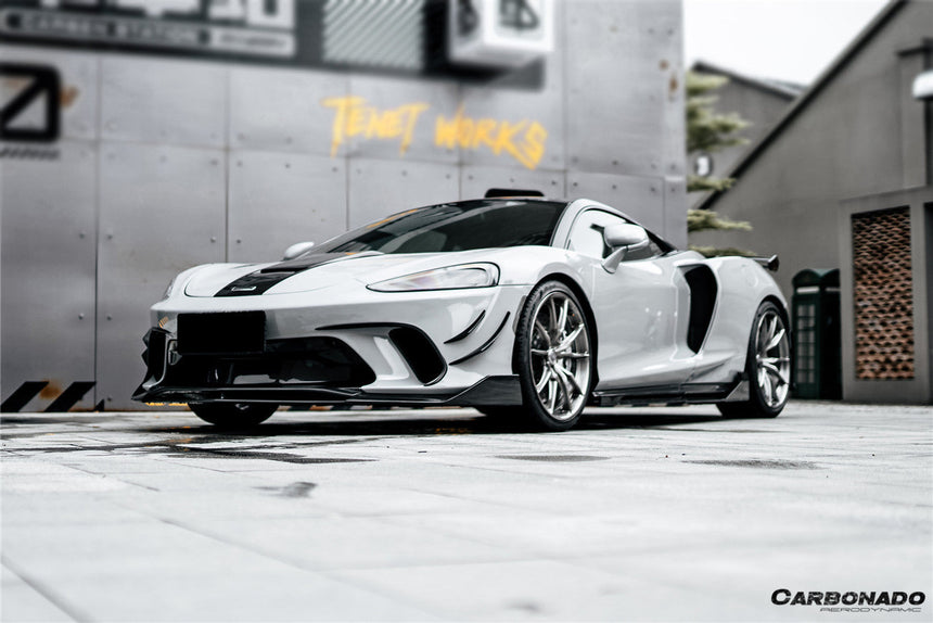 2020-2023 McLaren GT WP Style Dry Carbon Fiber Side Skirts