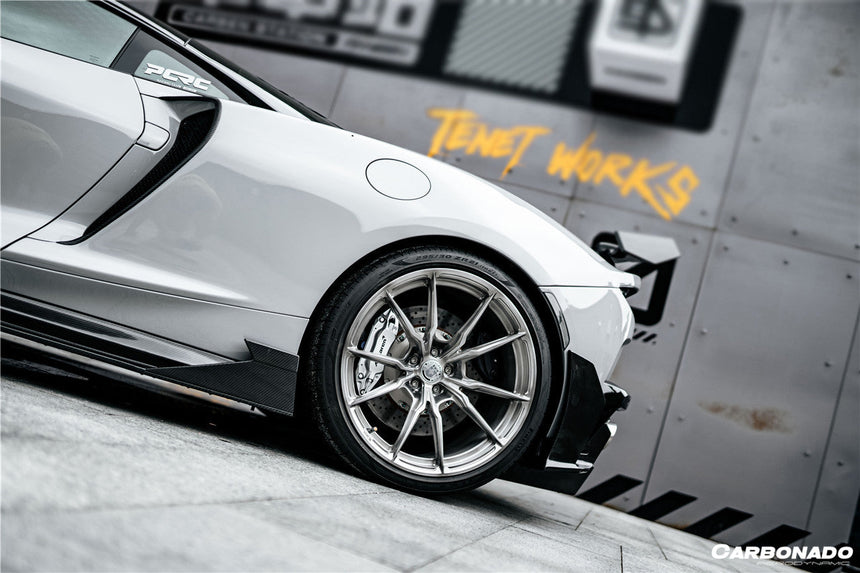 2020-2023 McLaren GT WP Style Dry Carbon Fiber Side Air Intake Blades
