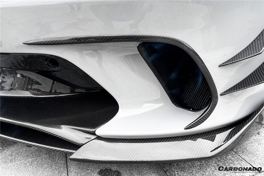 2020-2023 McLaren GT WP Style DRY Carbon Fiber Front Bumper Air Vents