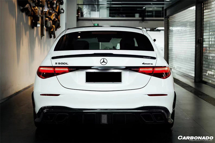2021-UP Mercedes Benz S Class W223 Sedan MSY Style Trunk Spoiler