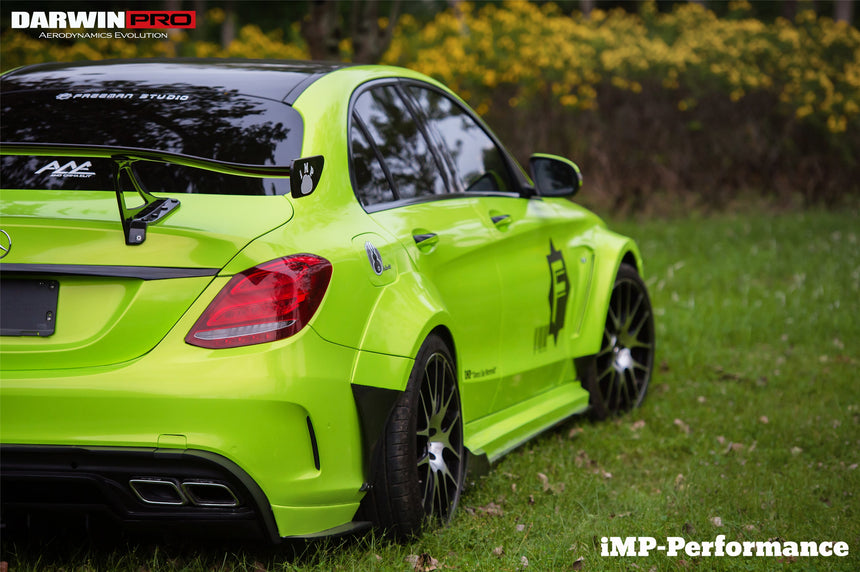 2015-2021 Mercedes Benz C-Class W205 Sedan IMP Performance Carbon Fiber Trunk Spoiler