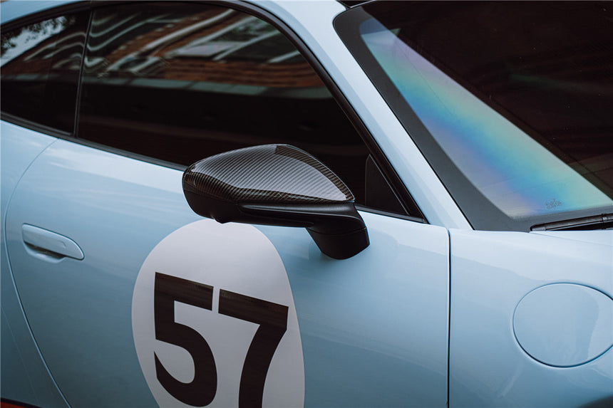 2019-2023 Porsche 911 992 Carrera/Targa/Turbo/Cabriolet OE Style Mirror Housing Replacement
