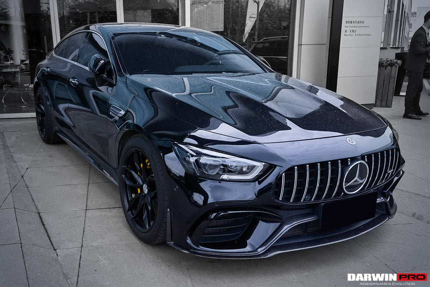 2019+ Mercedes Benz AMG GT63/S 4Door Coupe X290 Carbon Fiber Middle Front Lip