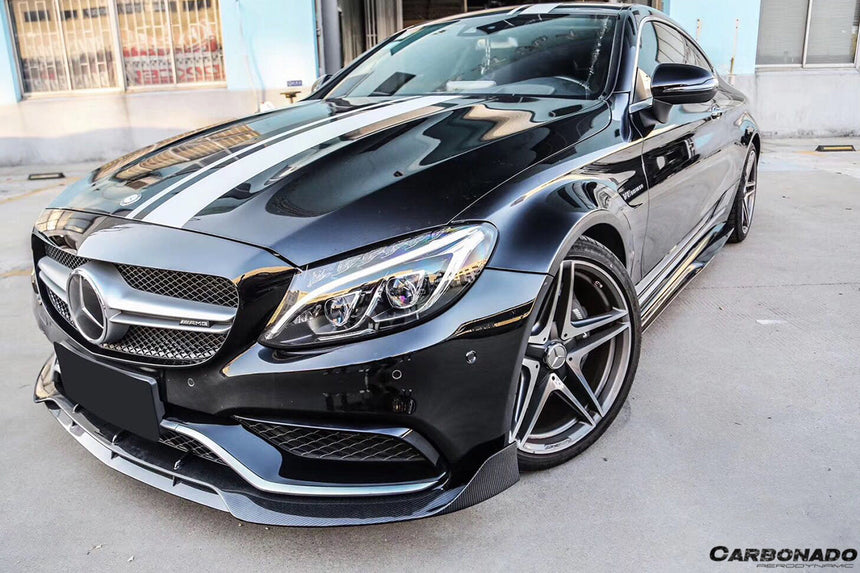2015-2021 Mercedes Benz C-Class W205 Coupe PS Style Side Skirts