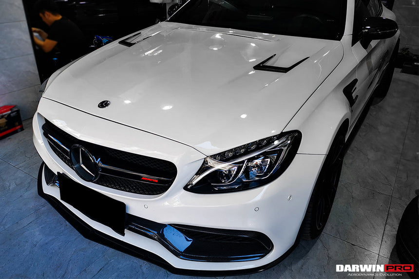 2015-2021 Mercedes Benz W205 C63/S AMG BKSS Style Hood