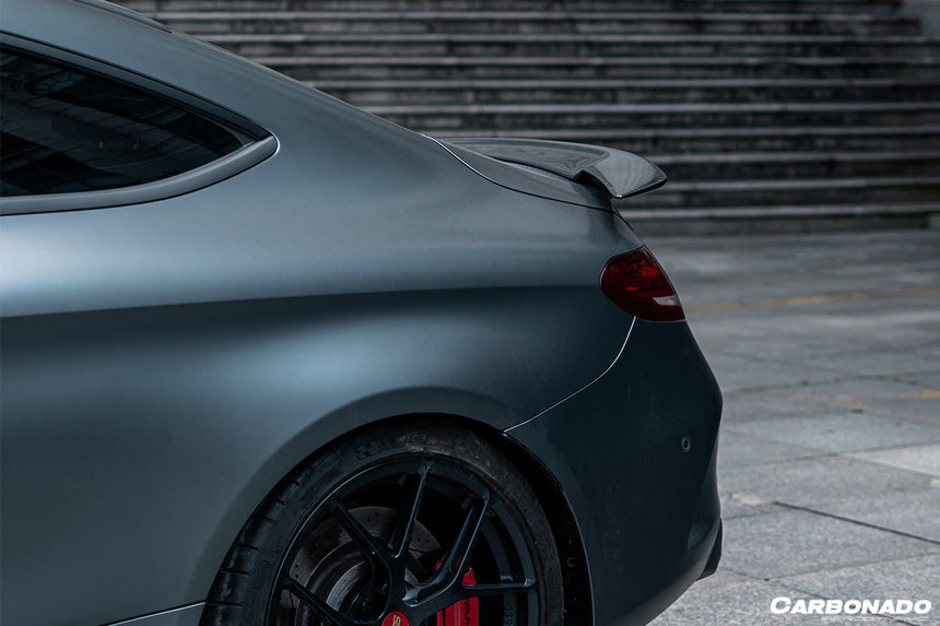 2015-2021 Mercedes Benz C-Class W205 Coupe RT-II Style Trunk Spoiler