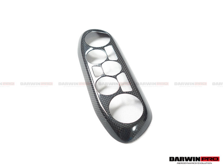 2010-2015 Ferrari 458 Coupe/Spyder/Speciale Dry Carbon Fiber AC Control Panel Cover