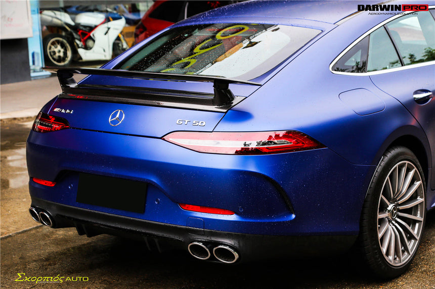 2019+ Mercedes Benz AMG GT63/S GT50 4Door Coupe X290 Carbon Fiber Trunk Spoiler