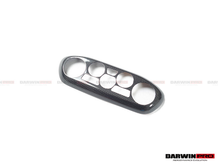 2010-2015 Ferrari 458 Coupe/Spyder/Speciale Dry Carbon Fiber AC Control Panel Cover