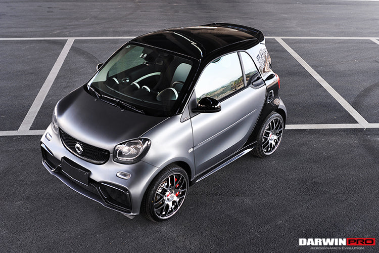 2016-2020 Smart Fortwo 453 BKSS Style Carbon Fiber Roof Spoiler