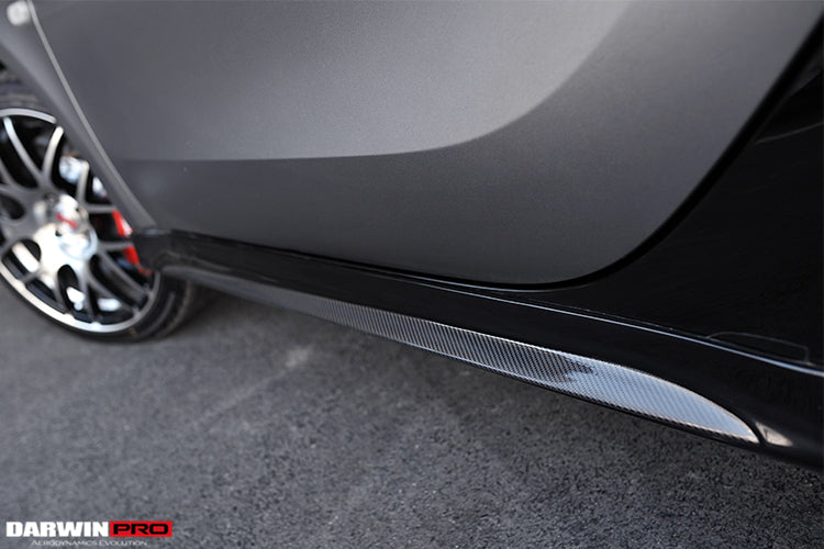 2016-2020 Smart Fortwo 453 BKSS Style Partial Carbon Fiber Side Skirts