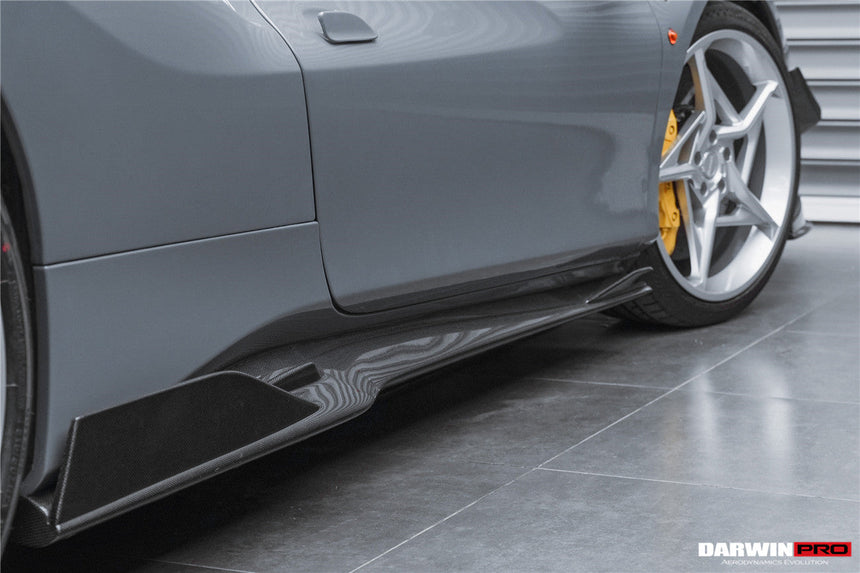 2015-2020 Ferrari 488 GTB/Spyder iMP-Performance Carbon Fiber Side Skirts Under Board