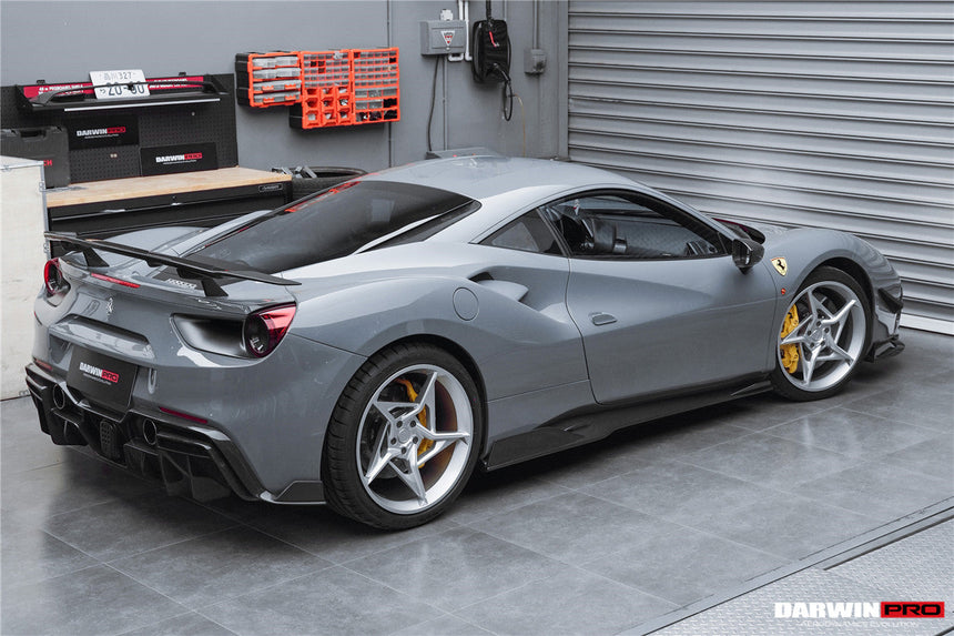 2015-2020 Ferrari 488 GTB/Spyder iMP-Performance Carbon Fiber Side Skirts Under Board