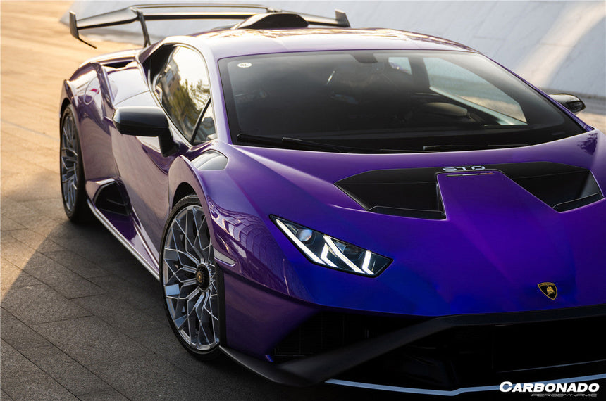 2021-UP Lamborghini Huracan STO Dry Carbon Fiber Hood Vents