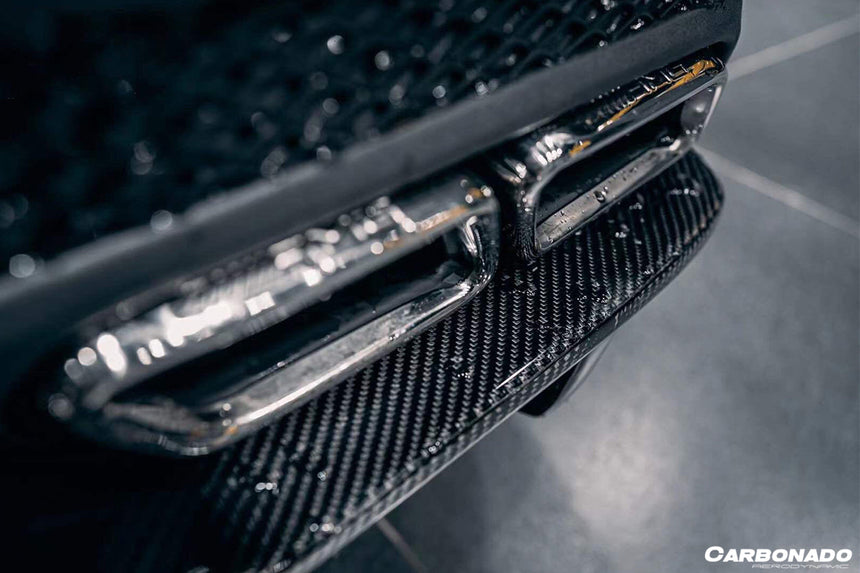 2015-2021 Mercedes Benz W205 C63/S AMG Sedan PS Style Rear Diffuser