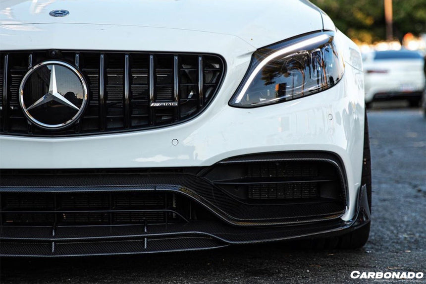 2015-2021 Mercedes Benz W205 C63/S AMG Sedan BR Style Front Lip
