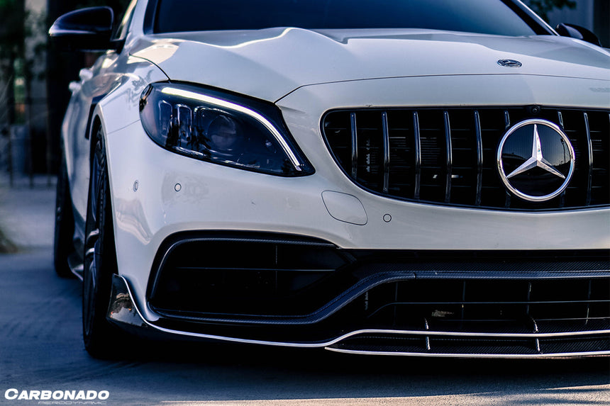 2015-2021 Mercedes Benz W205 C63/S AMG Sedan BR Style Front Lip