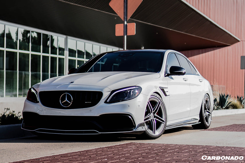 2015-2021 Mercedes Benz W205 C63/S AMG Sedan BR Style Front Lip