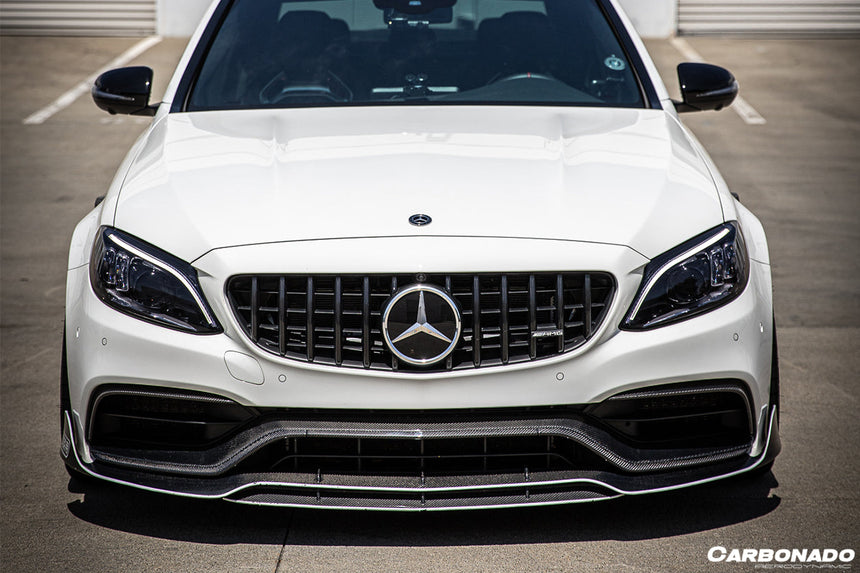 2015-2021 Mercedes Benz W205 C63/S AMG Sedan BR Style Front Lip