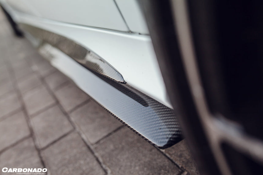 2015-2021 Mercedes Benz C-Class W205 Sedan PS Style Side Skirts