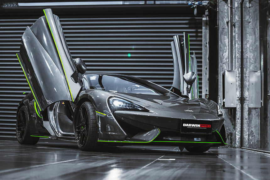 2015-2020 McLaren 540c/570s Front Bumper Side Splitter